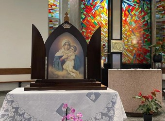 Visita da Imagem de Nossa Senhora de Schoenstatt - 26/08/2023